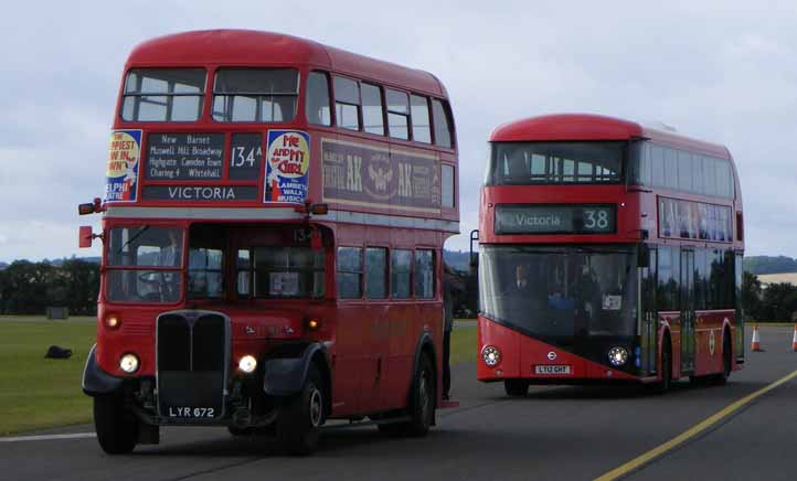 Arriva Borismaster LT7 and RT2688 at Showbus LT7